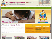 Tablet Screenshot of healingcenterindore.org